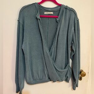 We The Free Anyway Tee Deep Teal Size L